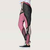 Roze zonnebrand leggings (Links)