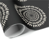 Roze Zonneschittering Abstract Spiraal Cadeaupapier (Rol Hoek)