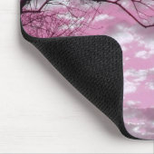 Roze zonneset muismat (Hoek)