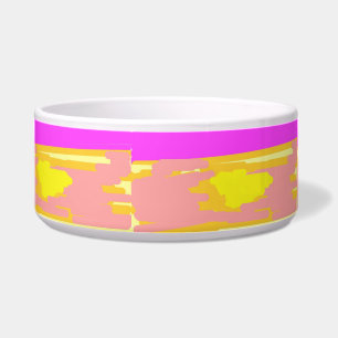 Roze Zonsondergang Jachtgolven  Voerbakje