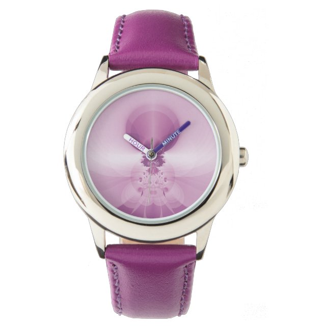Roze zonsopgang horloge (Voorkant)