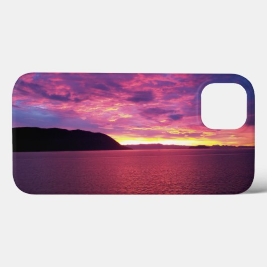 Roze zonsopgang op zee Foto Case-Mate iPhone Case (Achterkant (horizontaal))