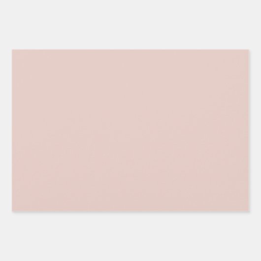 Roze zout bruiloft Eenvoudige plaat Aangepaste bri Inpakpapier Vel (Voorkant 2)