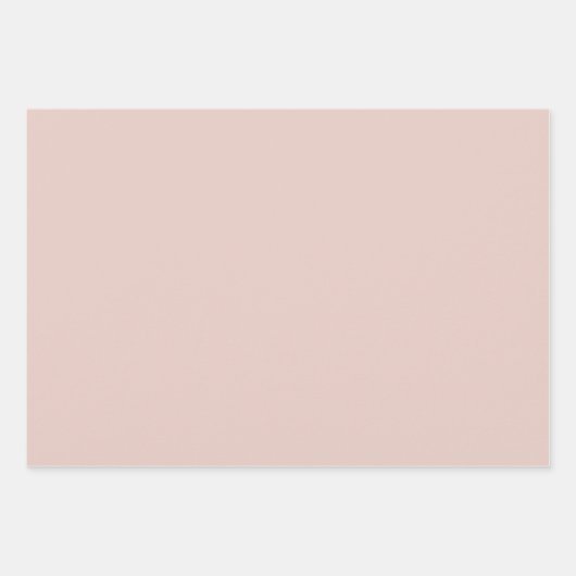 Roze zout bruiloft Eenvoudige plaat Aangepaste bri Inpakpapier Vel (Voorkant)