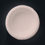 Roze zout Wedding Plain Custom Vrijgezellenfeest 2 Papieren Kommen<br><div class="desc">Ontworpen met een roze,  effen lichtroze kleur,  is dit geweldig voor bruiloften,  vrijgezellenfeesten,  baby shower,  bachelorette en nog veel meer!</div>