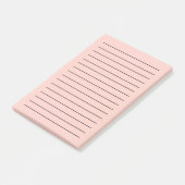 Roze Zoutvaste kleur Post-it® Notes (Schuin)