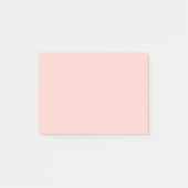 Roze Zoutvaste kleur Post-it® Notes (Voorkant)