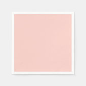 Roze Zoutvaste kleur Servet (Voorkant)