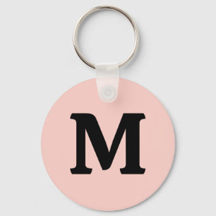 Roze Zoutvaste kleur Sleutelhanger