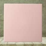 Roze Zoutvaste kleur Tegeltje<br><div class="desc">Roze zout Effen kleur. Deze zachte en delicate tint van blush pink straalt een gevoel van zachte warmte en ingetogen elegantie uit. Deze veelzijdige tint combineert naadloos met verschillende kleurenpaletten,  waardoor het een uitstekende keuze is voor het toevoegen van een vleugje gratie en sereniteit.</div>