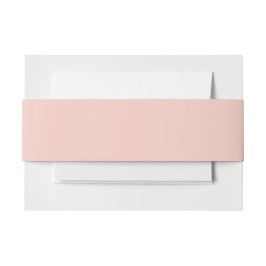 Roze Zoutvaste kleur Uitnodigingen Wikkel