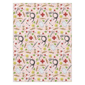 Roze zuster tafelkleed (Voorkant)