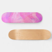 roze zuurvlek persoonlijk skateboard (Horizontaal)