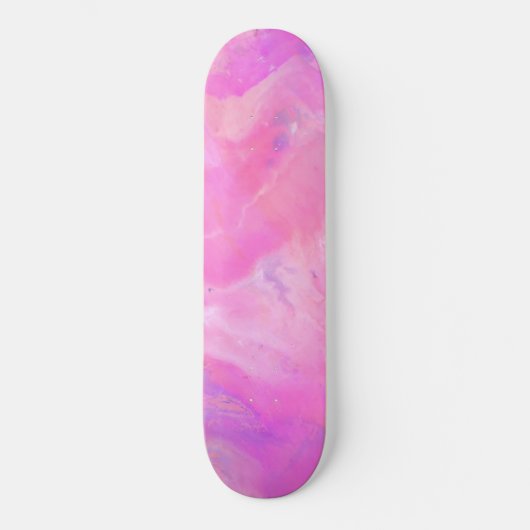 roze zuurvlek persoonlijk skateboard (Voorkant)