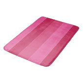 Roze zwadden van Hawaii Stripes Badmat (Gekanteld)