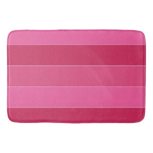 Roze zwadden van Hawaii Stripes Badmat