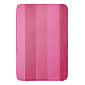 Roze zwadden van Hawaii Stripes Badmat (Voorkant Verticaal)