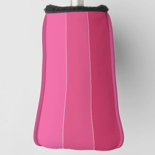 Roze zwadden van Hawaii Stripes Golfheadcover (Draai 90)