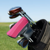 Roze zwadden van Hawaii Stripes Golfheadcover (Insitu)