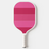 Roze zwadden van Hawaii Stripes Pickleball Paddle (Achterkant)