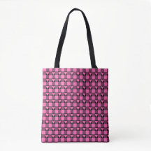 Roze Zwart Buffalo Hart Plaid