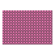 Roze Zwart Buffalo Hart Schotlandse ruit