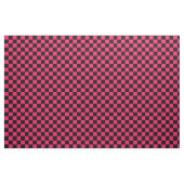 Roze Zwart Checker Patroon Textiel Stof (Yard (91,4 cm))