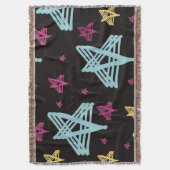 Roze zwart deken (Voorkant Verticaal)