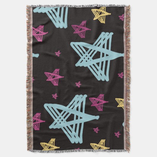 Roze zwart deken (Voorkant Verticaal)