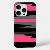 Roze zwart en grijs Case-Mate iPhone case (Achterkant)
