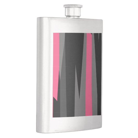 Roze zwart en grijs flacon (Rechts)