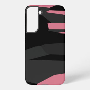 Roze zwart en grijs samsung galaxy hoesje