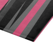 Roze zwart en grijs snijplank (Hoek)