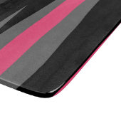 Roze zwart en grijs snijplank (Hoek)