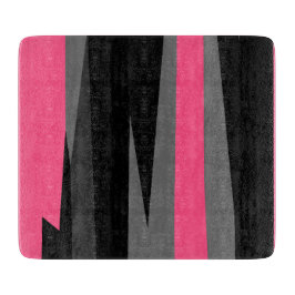 Roze zwart en grijs snijplank