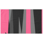 Roze zwart en grijs tafelkleed (Voorkant (Horizontaal))