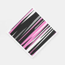 Roze zwart en wit Abstract