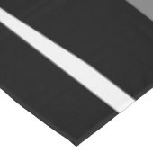 Roze zwart en wit Abstract Tafelkleed (Gekanteld)