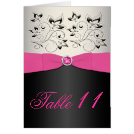 Roze, Zwart, en Zilveren Kaart van het Lijstaantal