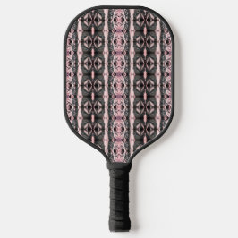 Roze Zwart Faux Koper Metallic Pickleball Paddle