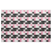 roze zwart grijs wit geometrisch stof (Fat Quarter)