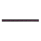 roze zwart grosgrain lint (Voorkant)