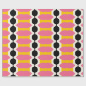 Roze zwart inpakpapier (Vlak)