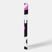 Roze Zwart Leopard Dierenprint Case-Mate iPhone Case (Achterkant / Rechts)