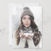 Roze Zwart Marmer Sweet 16 Verjaardag Party Foto Kaart (Achterkant)