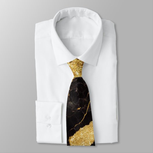 Roze zwart marmeren patroon met goud stropdas (Gebonden)