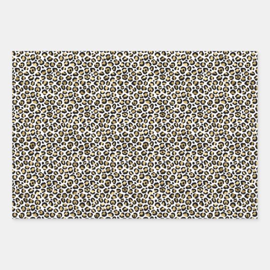 Roze zwart ombre Gold-lade Inpakpapier Vel (Voorkant 2)