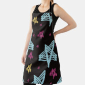 Roze zwart schort (Insitu)