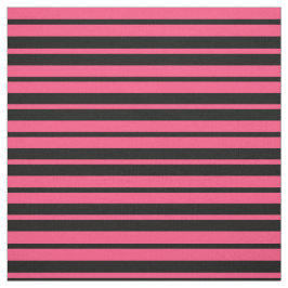 Roze Zwart Strepen Patroon Ontwerp Stof