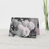 Roze Zwart Wit en Grijze bruiloft (Voorkant)